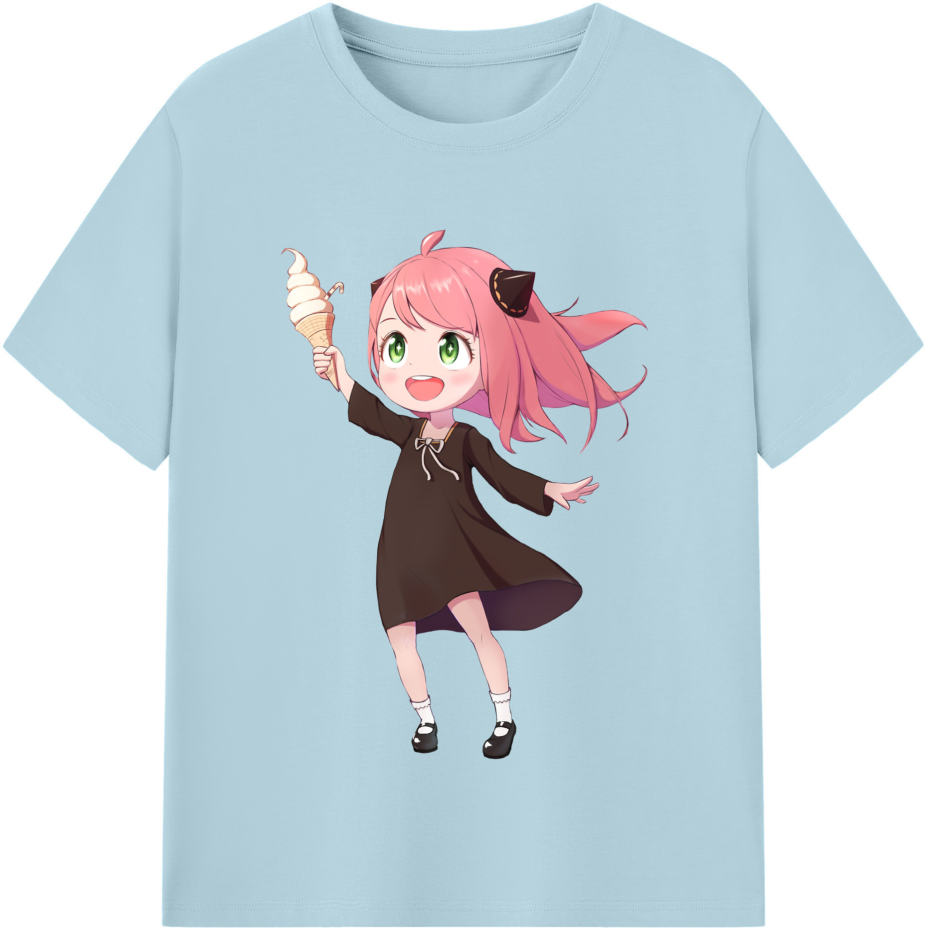 （画像用） SPY×FAMILY间谍家家酒 綿100％半袖Tシャツ（フロントプリント）